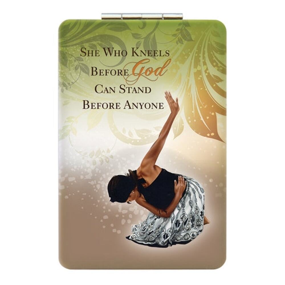 Statement Compact Mirror | She Who Kneels